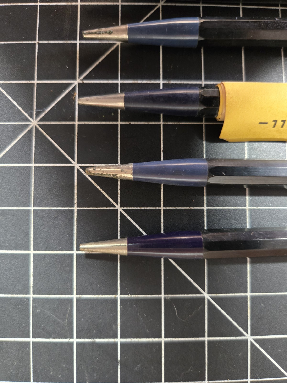 Vintage Autopoint Twinpoint US Government Red Blue Black Mechanical Pencils Lot