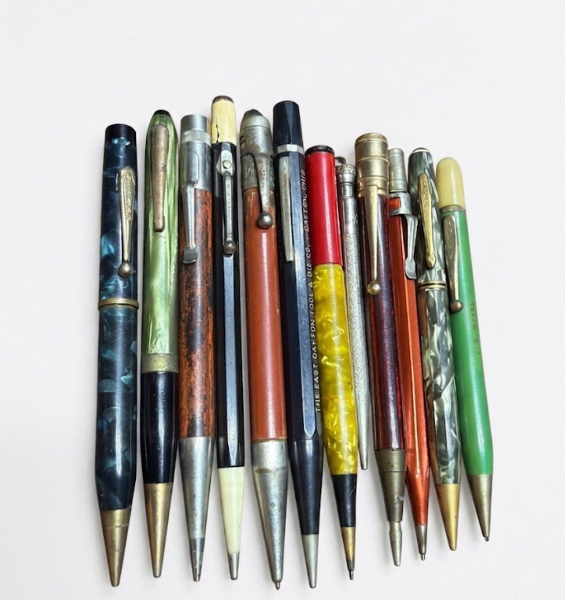 VINTAGE Mechanical Pencil Lot Of 12 Mixed Variety