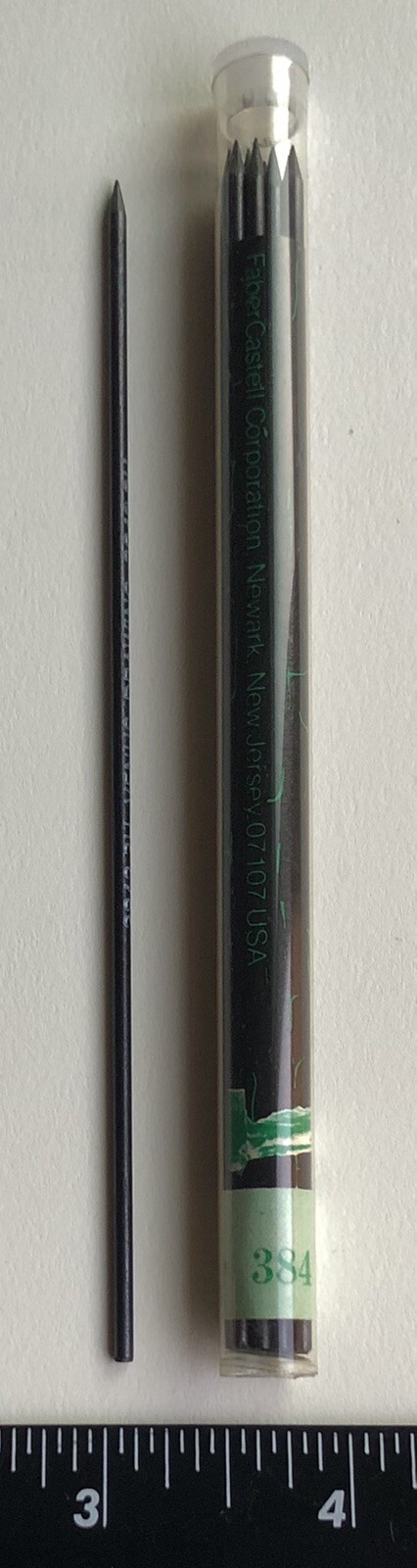Vintage Faber Castell VENUS 3842 Drawing 2mm 3H Leads NOS Tube Of 12 NJ USA