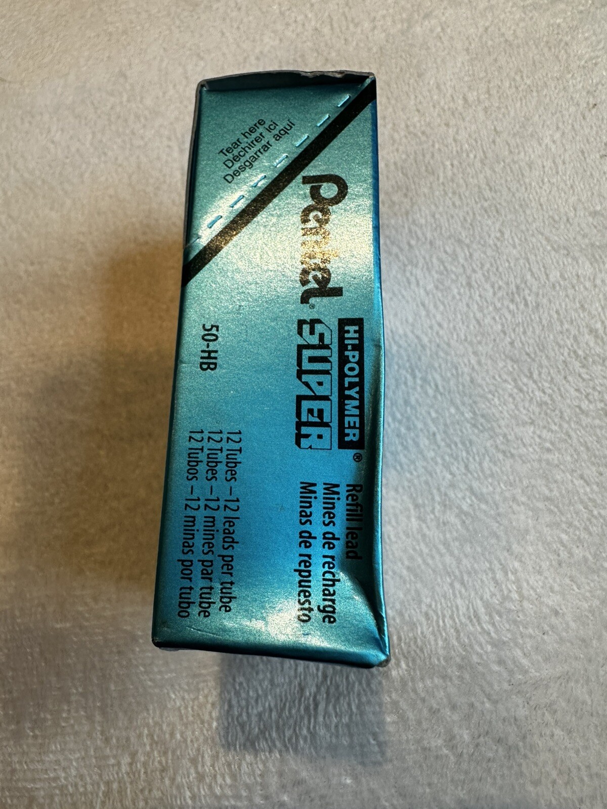 PENTEL 0.7 MM HB REFILL LEADS 11 TUBES WITH 12 LEADS IN THE TUBE