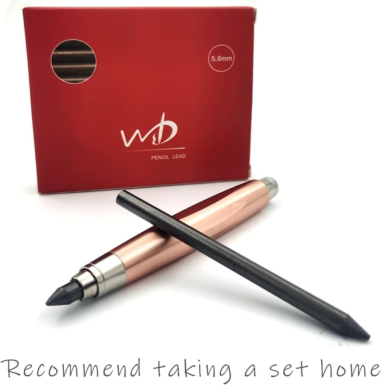 Fine 2B Graphite Pencil Leads 5.6mm – Versatile Pack of 12 for Drawing & Writing