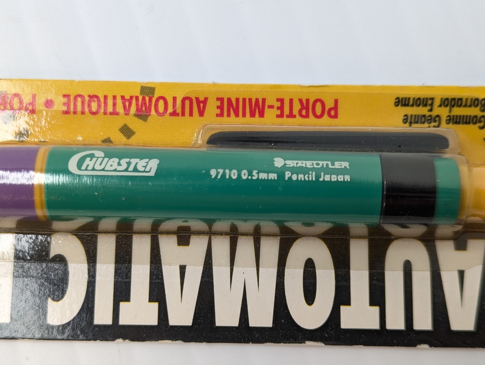 Discontinued retro STAEDTLER chubster 9710 mechanical pencil RARE New In Package