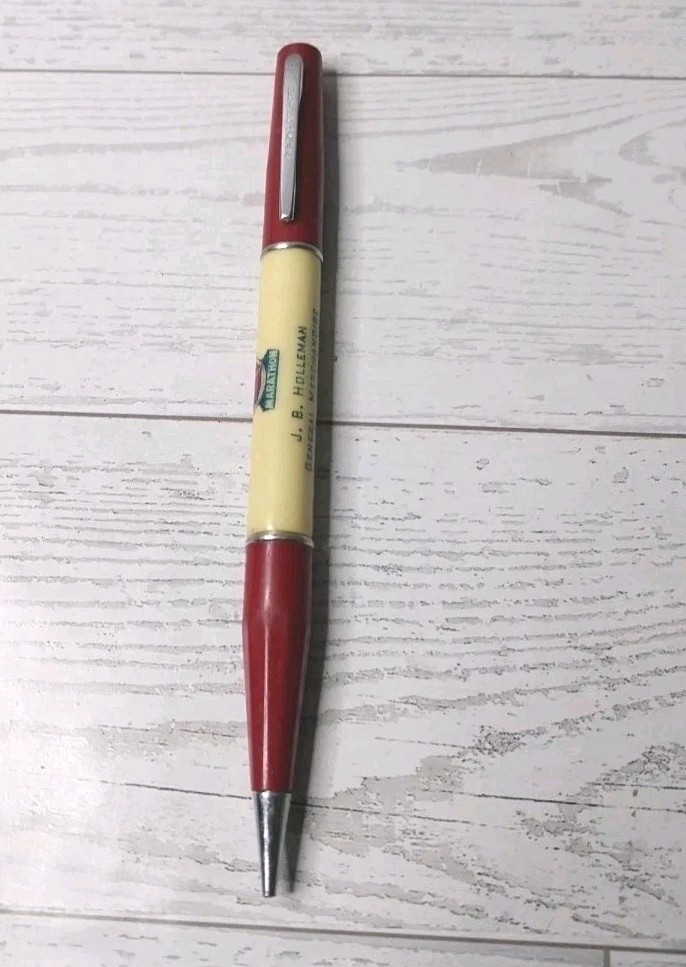 Vintage Dixon Mechanical Pencil Rite w/ Advertising Made in USA As Is Free Ship
