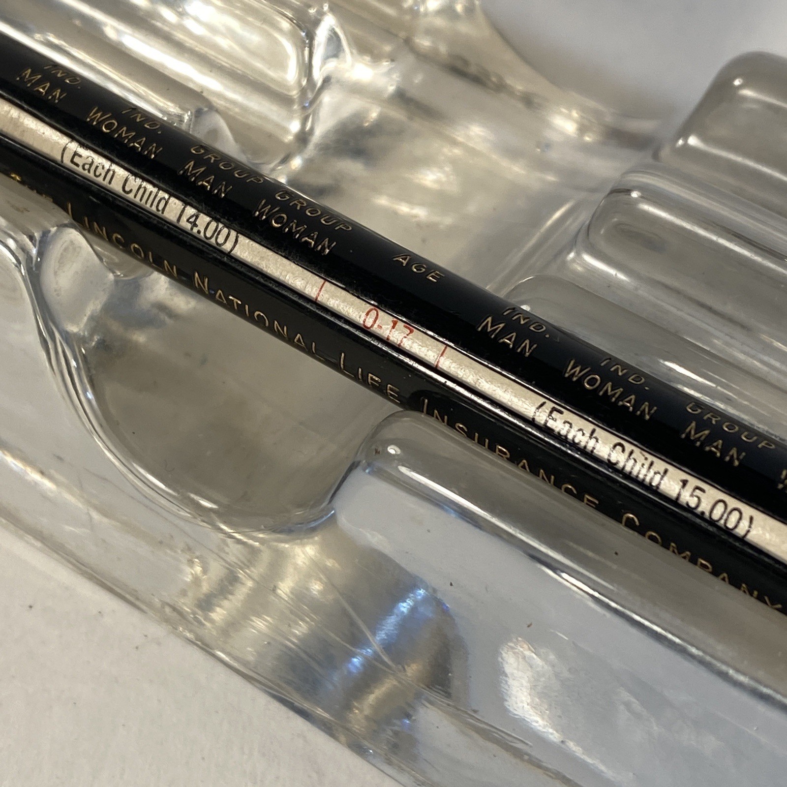 VTG Monroe Mechanical Pencil Dial A Rate Life Insurance Lincoln National Rare