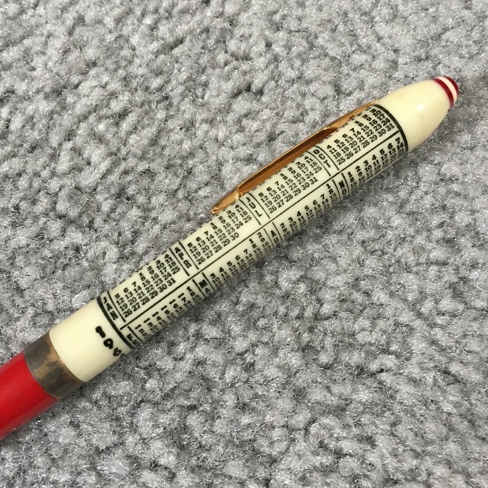 Vintage ASTEN DRYER FELTS 1964 Calander Mechanical Pencil Advertising Phila PA