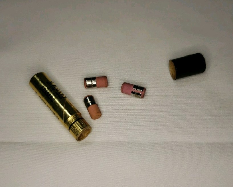 Cross Since 1848 Erasers 3 Pcs A.T. Cross Company Vintage