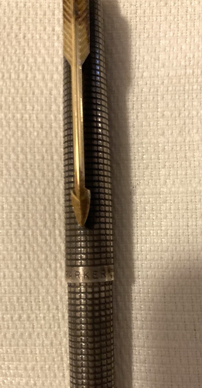 Parker Mechanical Pencil Sterling Silver USA No Insides Small Dent