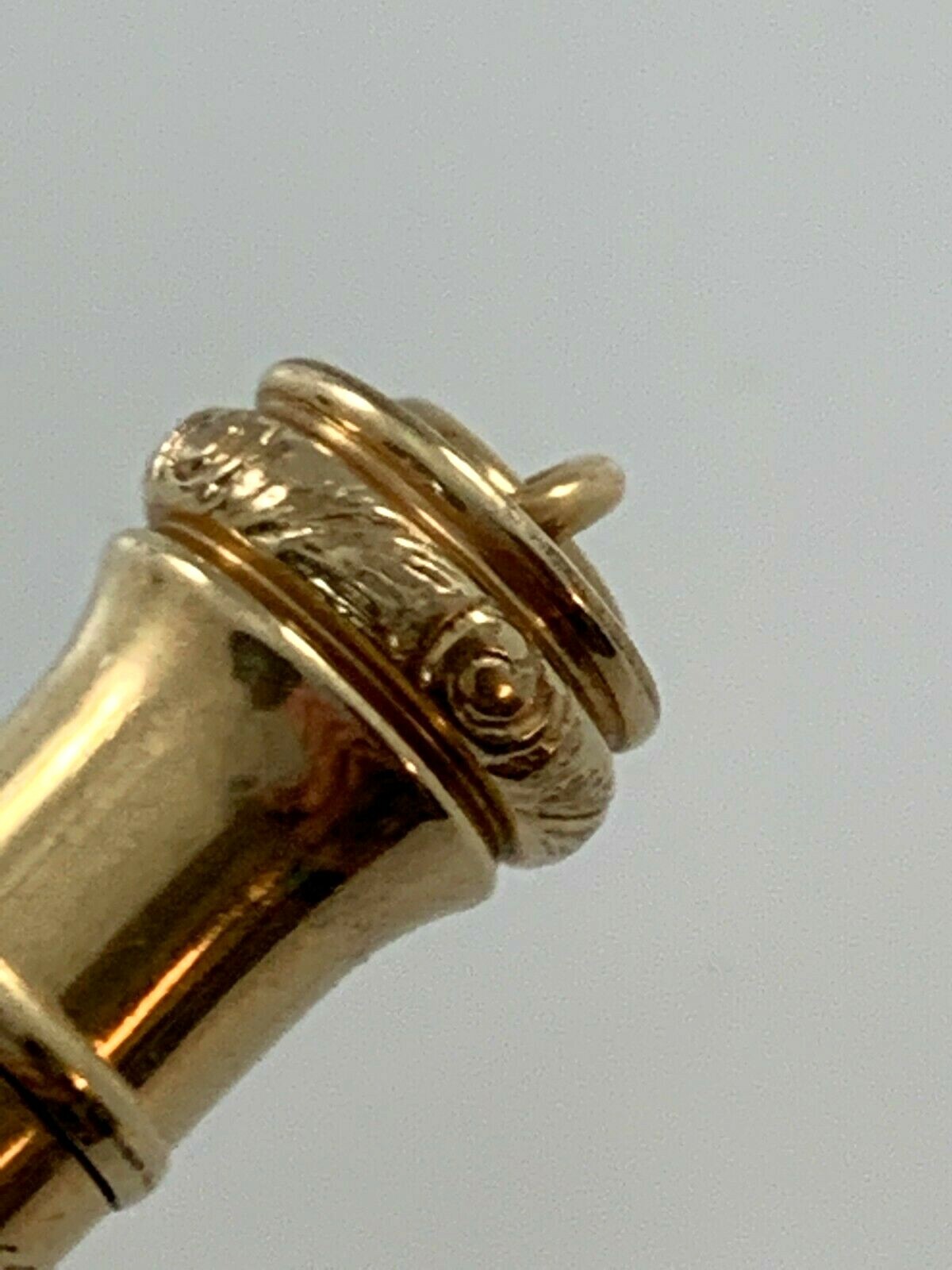 Wahl Eversharp Gold Filled Check Design Ring Top MP (060620-T8)