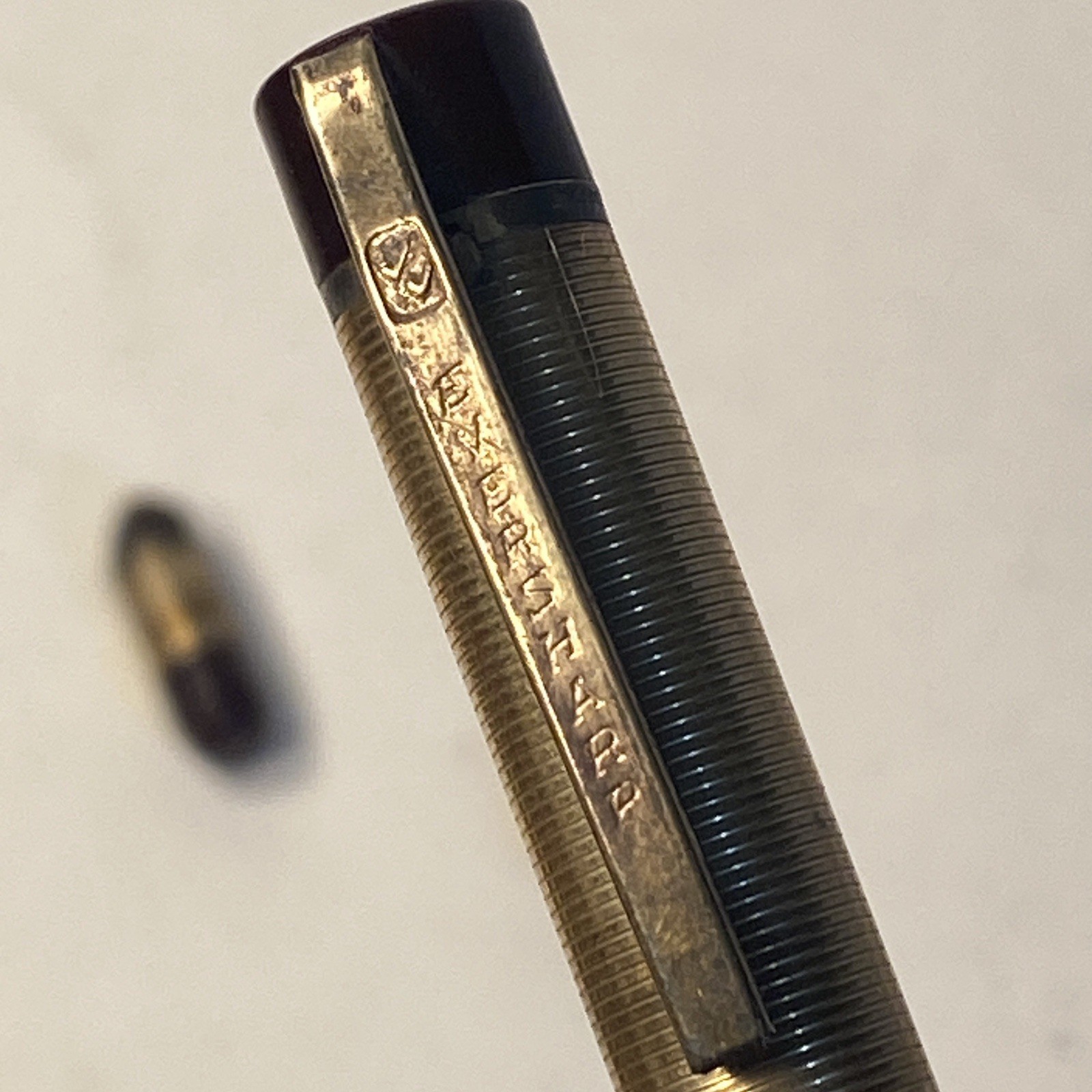 Eversharp Skyline Burgundy Mechanical Pencil 1/10 14 K.Y.G.F. Vintage 40s PARTS