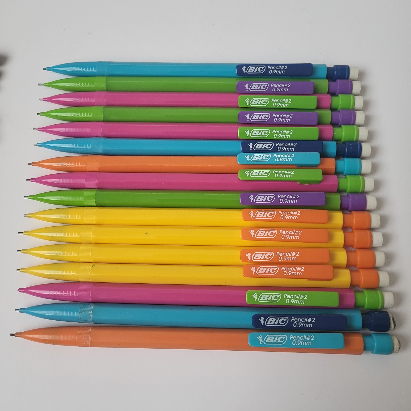 Colorful Mixed Lot of 29 Mechanical Pencils Mostly Bic Paper Mate Sharpwriter