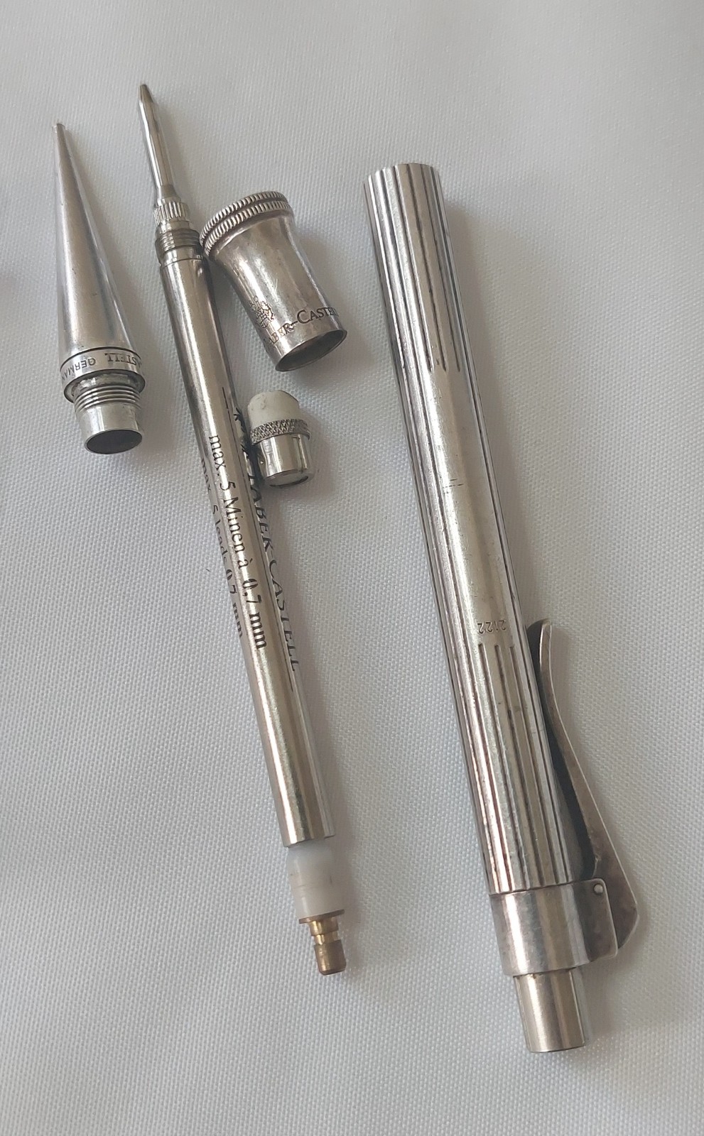 Graf von Faber-Castell Classic Sterling Silver Mechanical Pencil