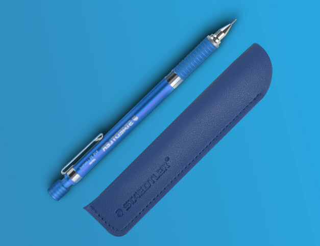 (Rare+++++) Staedtler Meister China Limited 0.5mm Mechanical Pencil Sky Blue NEW