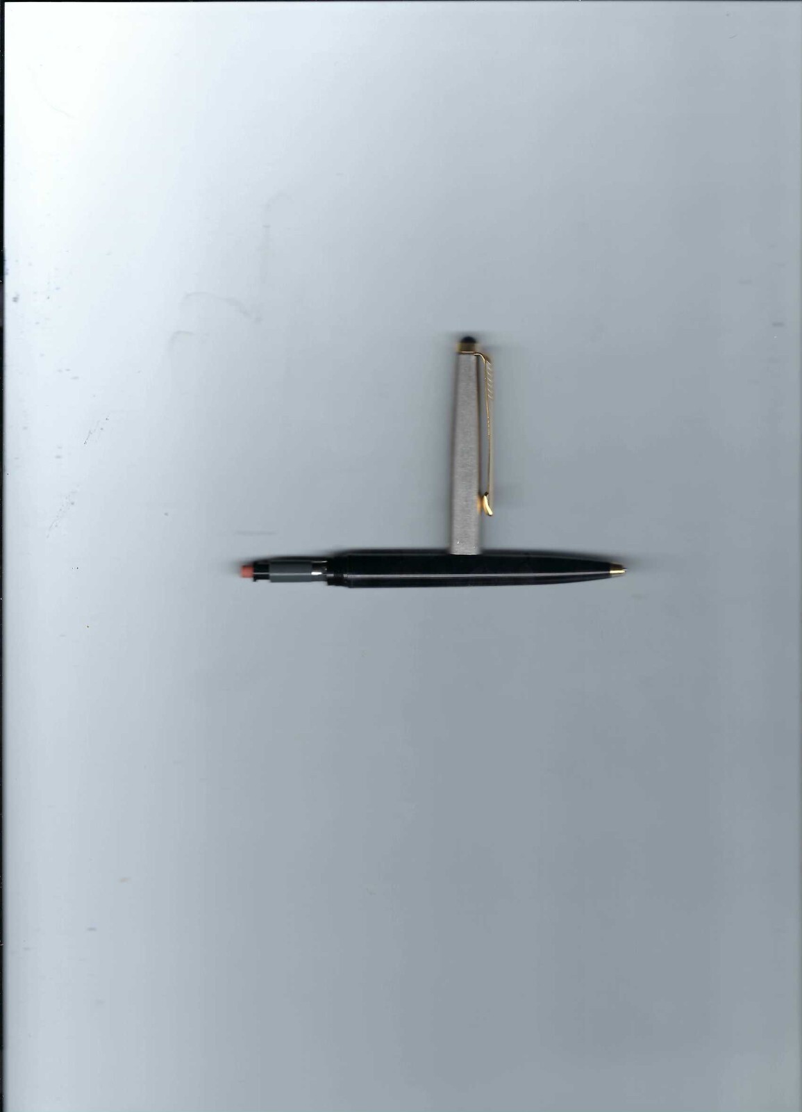 Vintage Parker 45 Automatic 0.5mm Pencil Black W/Chrome &Gold-New OS in Box