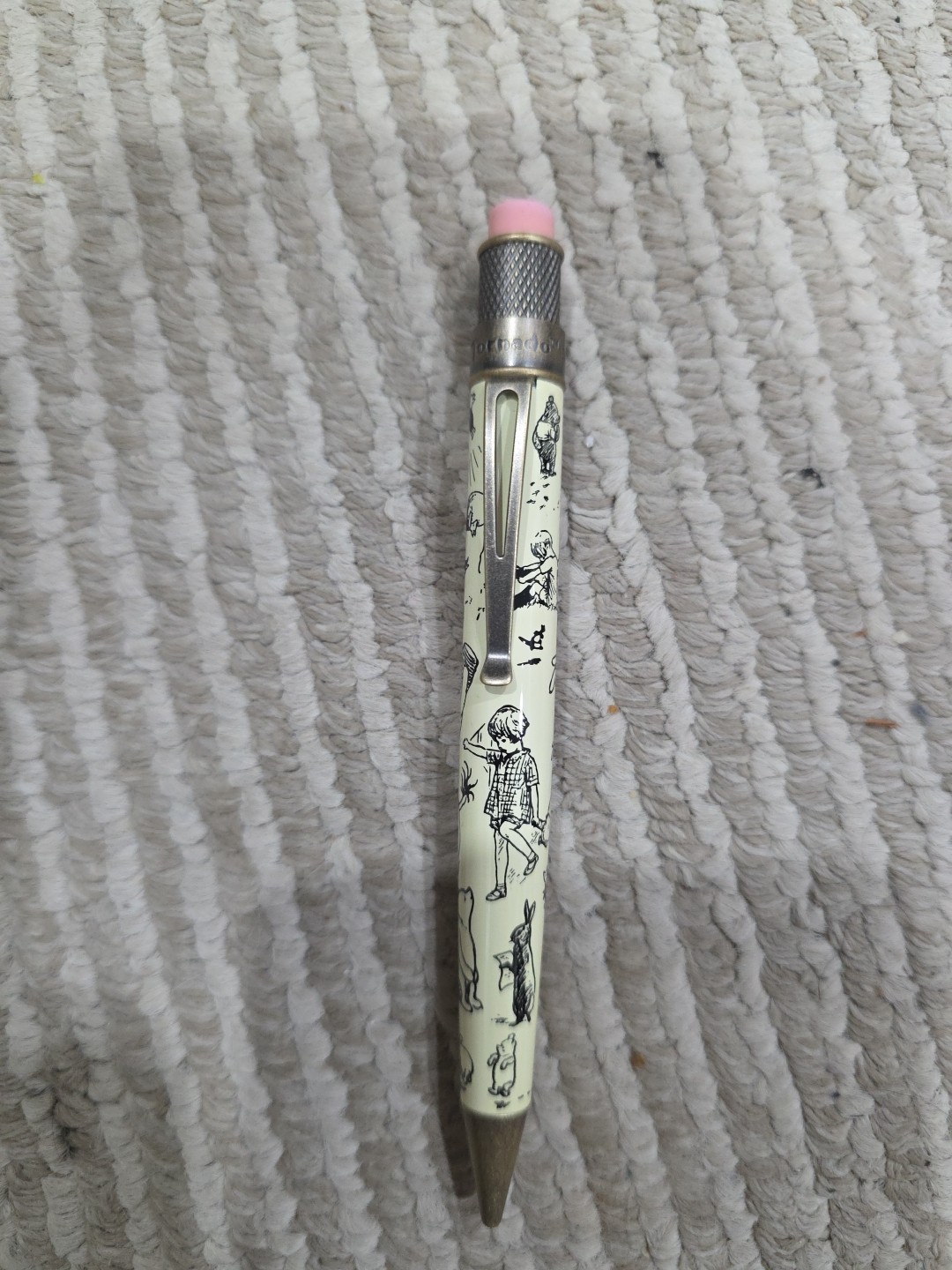 Retro 51 Winnie The Pooh Decorations Mechanical Pencil New/ Open #180