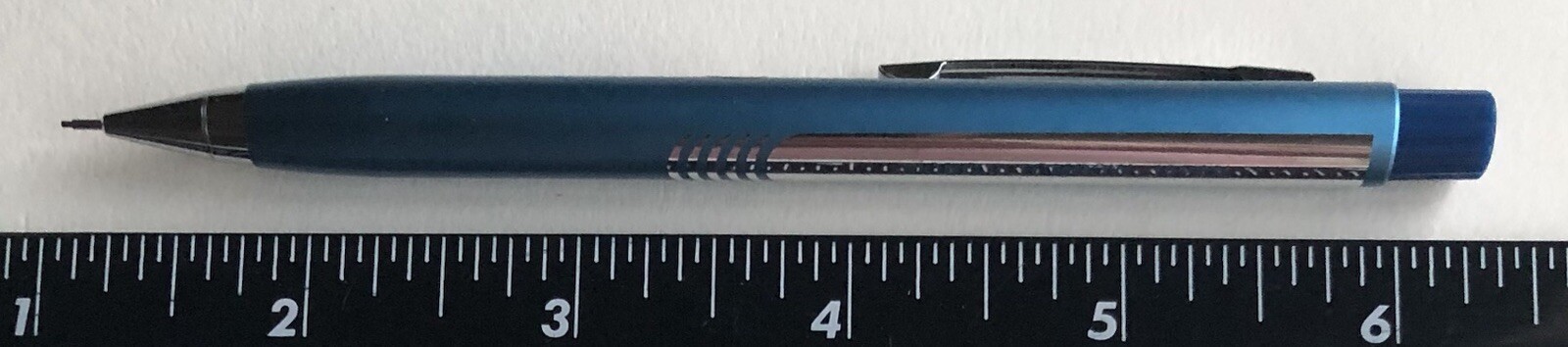 Vintage TOMBOW MONO 15 Mechanical Pencil .5mm Lead Sticker NOS Blue Japan