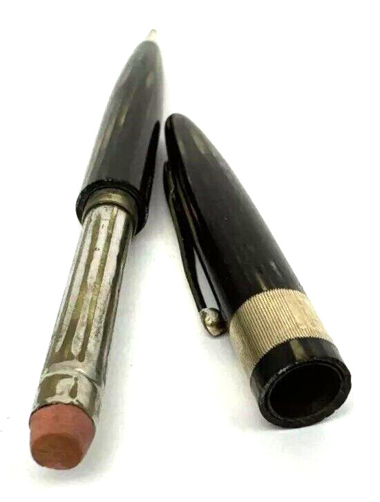 Vtg Sheaffer Lifetime Balance Mechanical Pencil Striated Golden Pearl USA