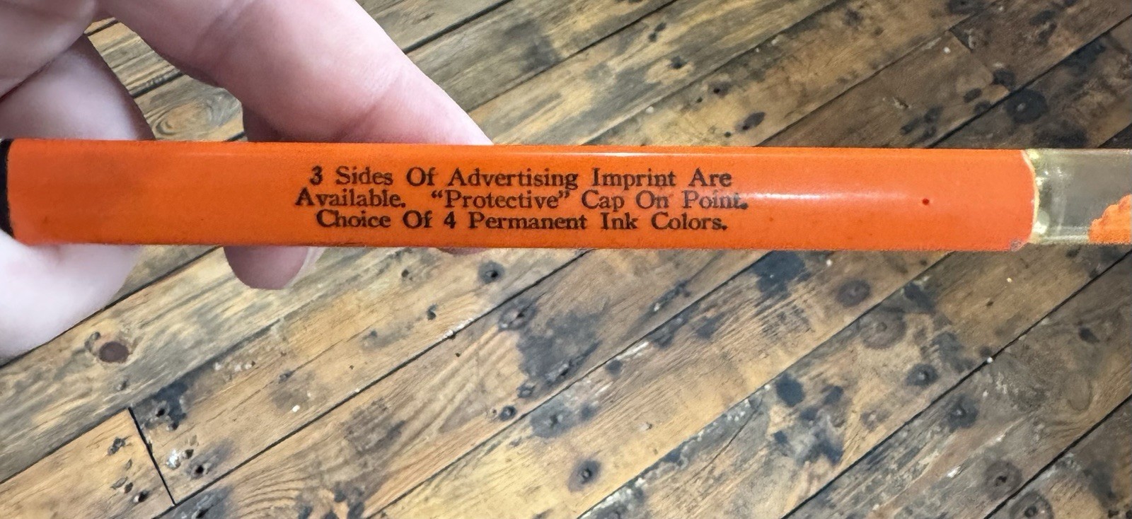 Large Vintage Ritepoint Semi Truck Salesman Sample Display Top Marker Pen