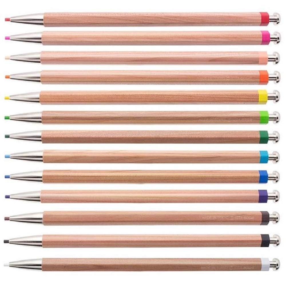 Hokusei OTPIE580BK Mechanical Pencil Adult Colored Black Writing Tool Art