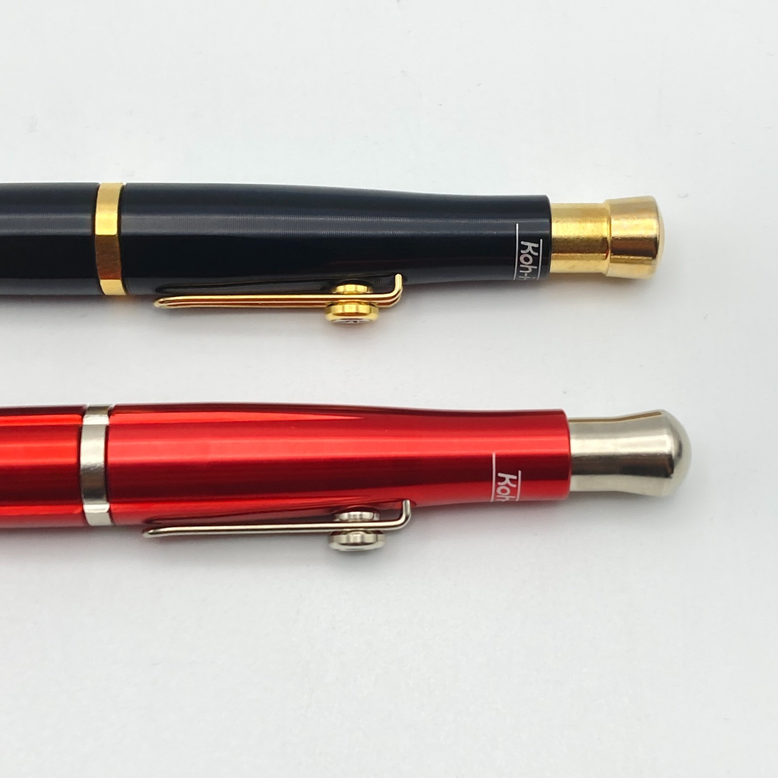 Koh-I-Noor 5.6mm Lead Holder Clutch Pencil Set Red Black 2pcs