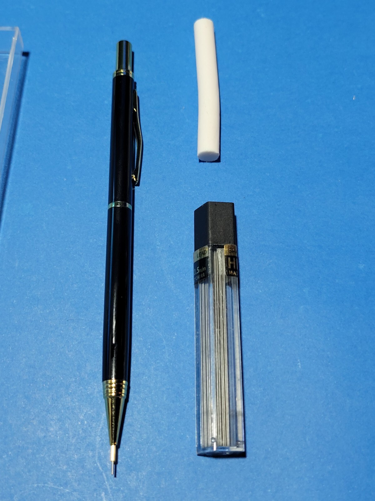 4 New Nice Metal Mechanical Automatic Pencils, Continuous Refill ~ 0.5mm