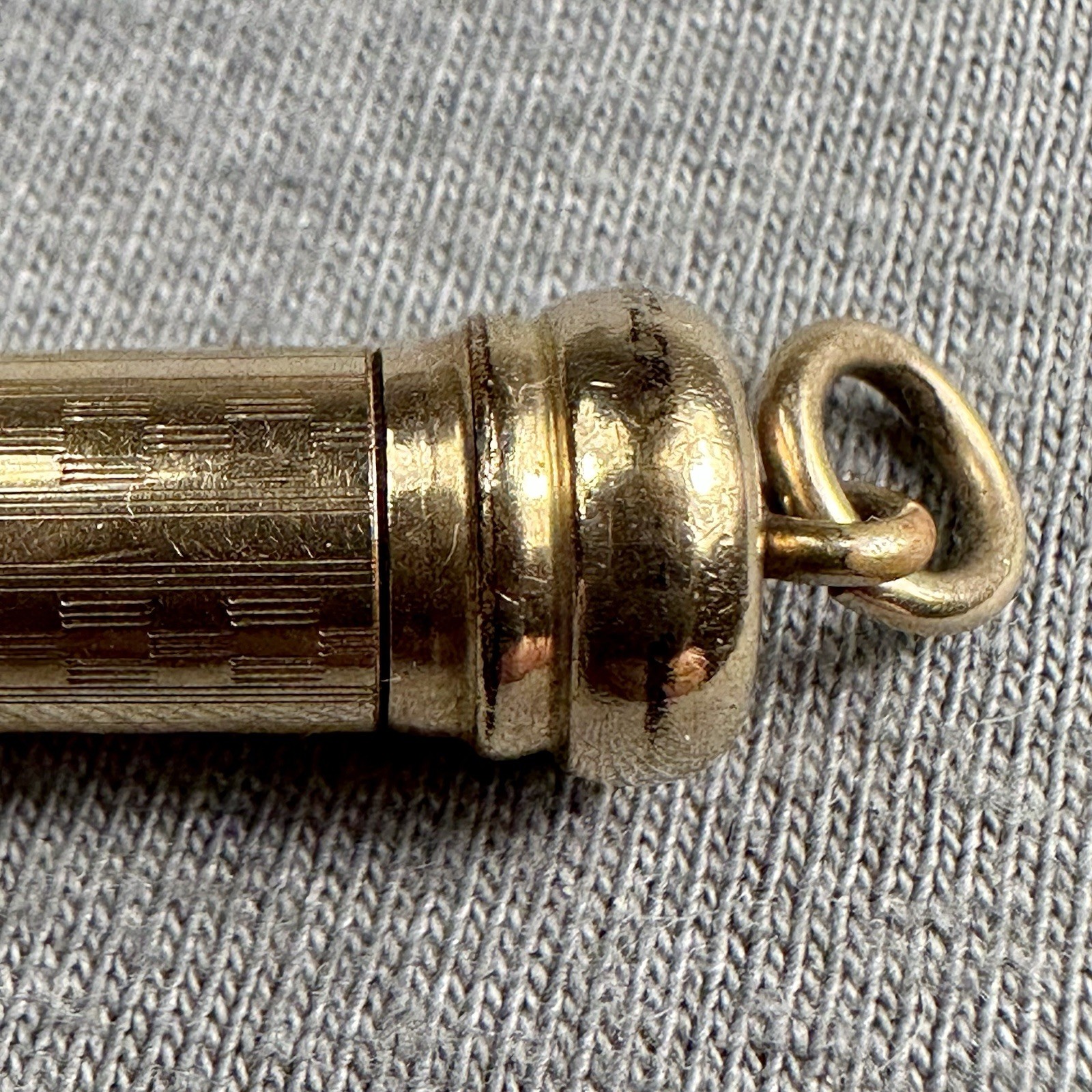 Mabie Todd Victorian Telescoping Magic Pencil MT Hallmark Gold Filled, Works