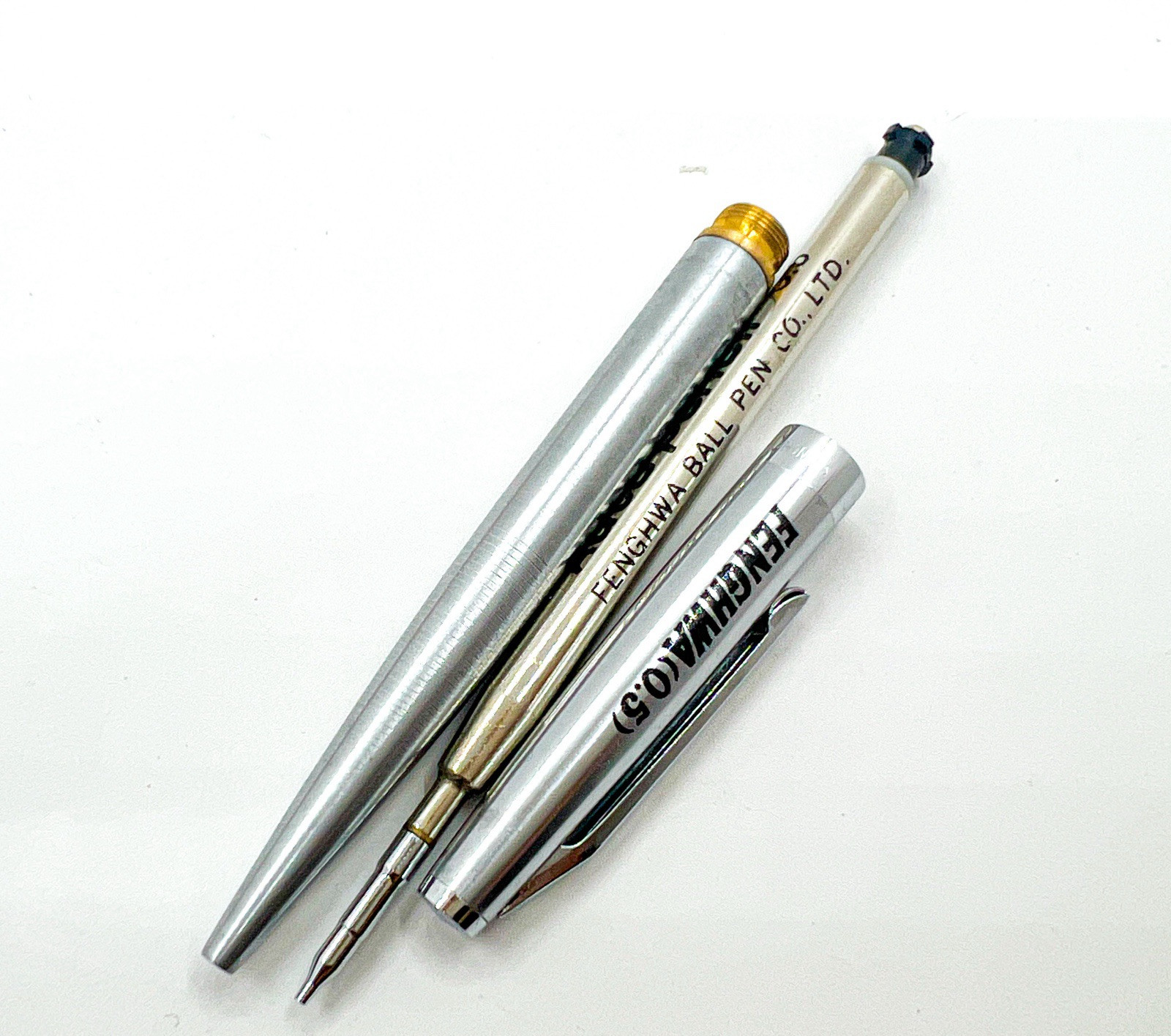 Feng Hwa 110 Mechanical Pencil 0.5mm Push Cap Top China Made Vintage