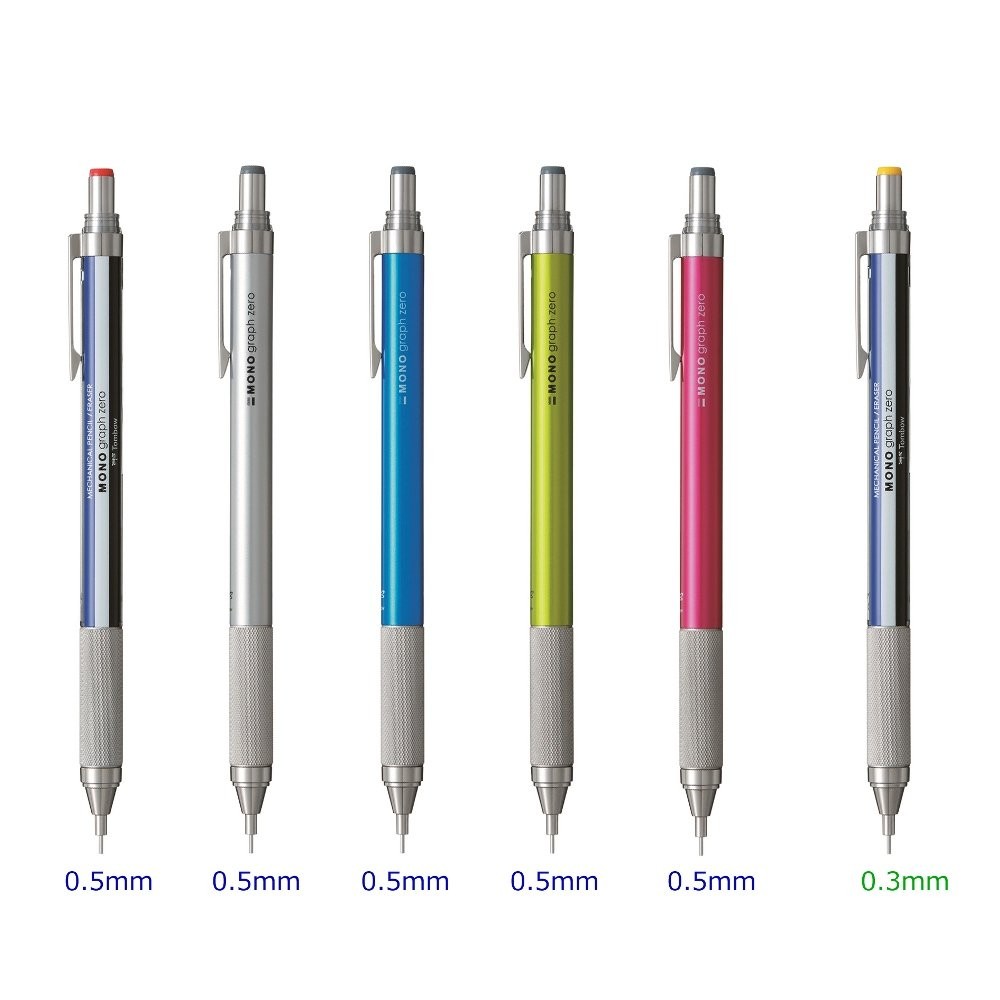 Mechanical Pencil Mono Graph Zero 0.5mm Pink Drafting Sketching Drawing Art