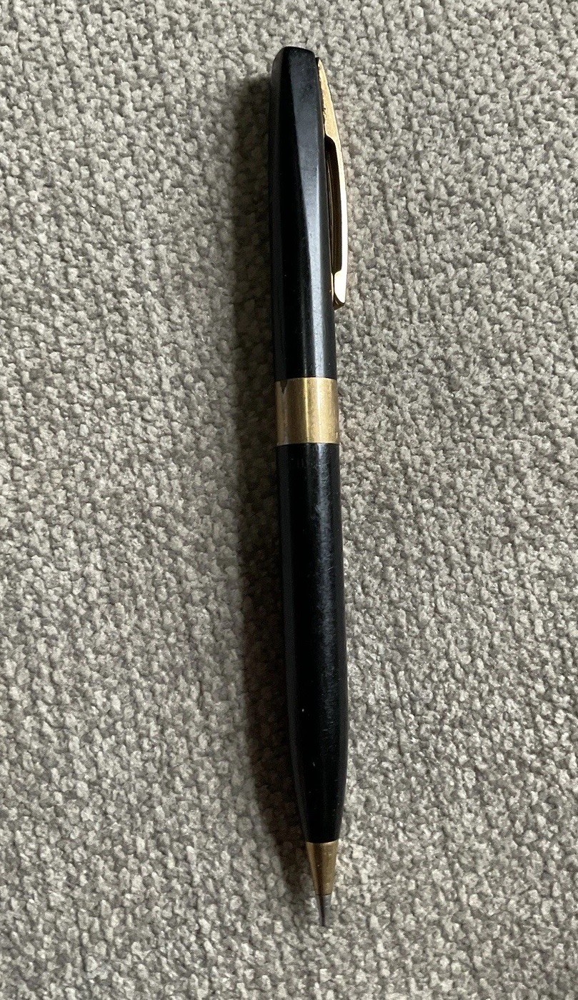 Sheaffer Snorkel White Dot Mechanical Pencil Vintage Parts Or Repair