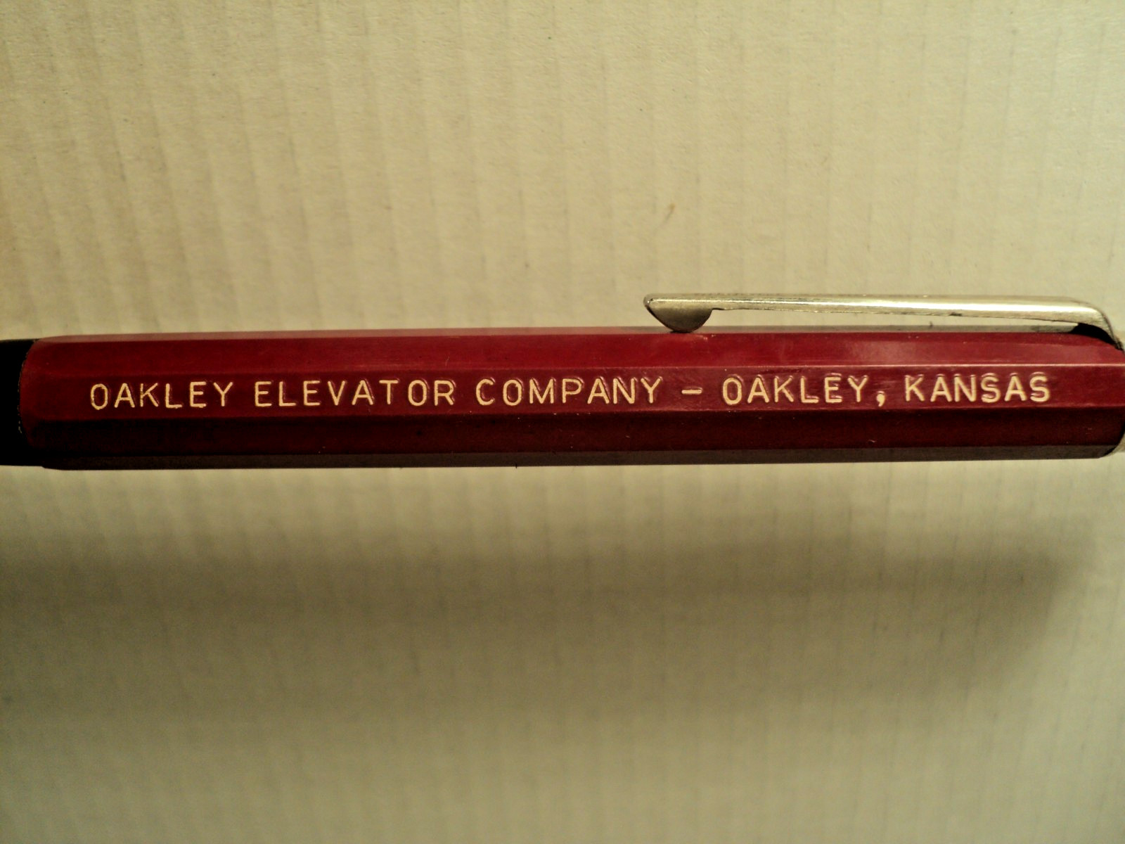 Vintage Autopoint Mechanical Pencil Oakley Elevator Company Oakley Kansas