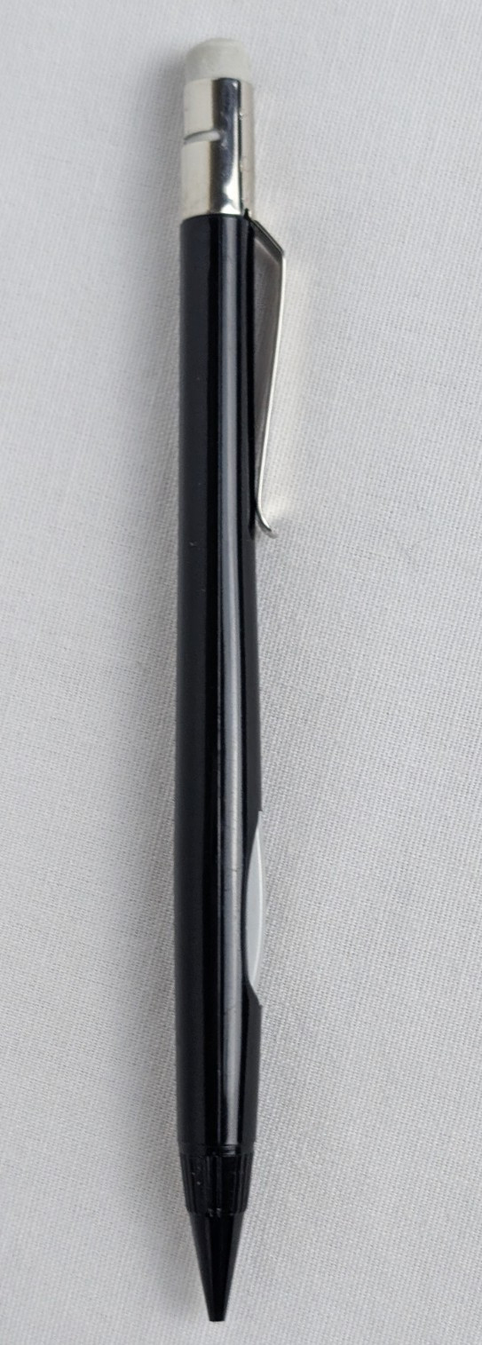 Vintage Pentel Quicker Clicker Junior PD325 Black Mechanical Pencil