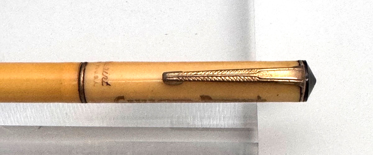 Vtg. Ritepoint Mechanical Pencil Advertisement Gallagher & Burtons White Label