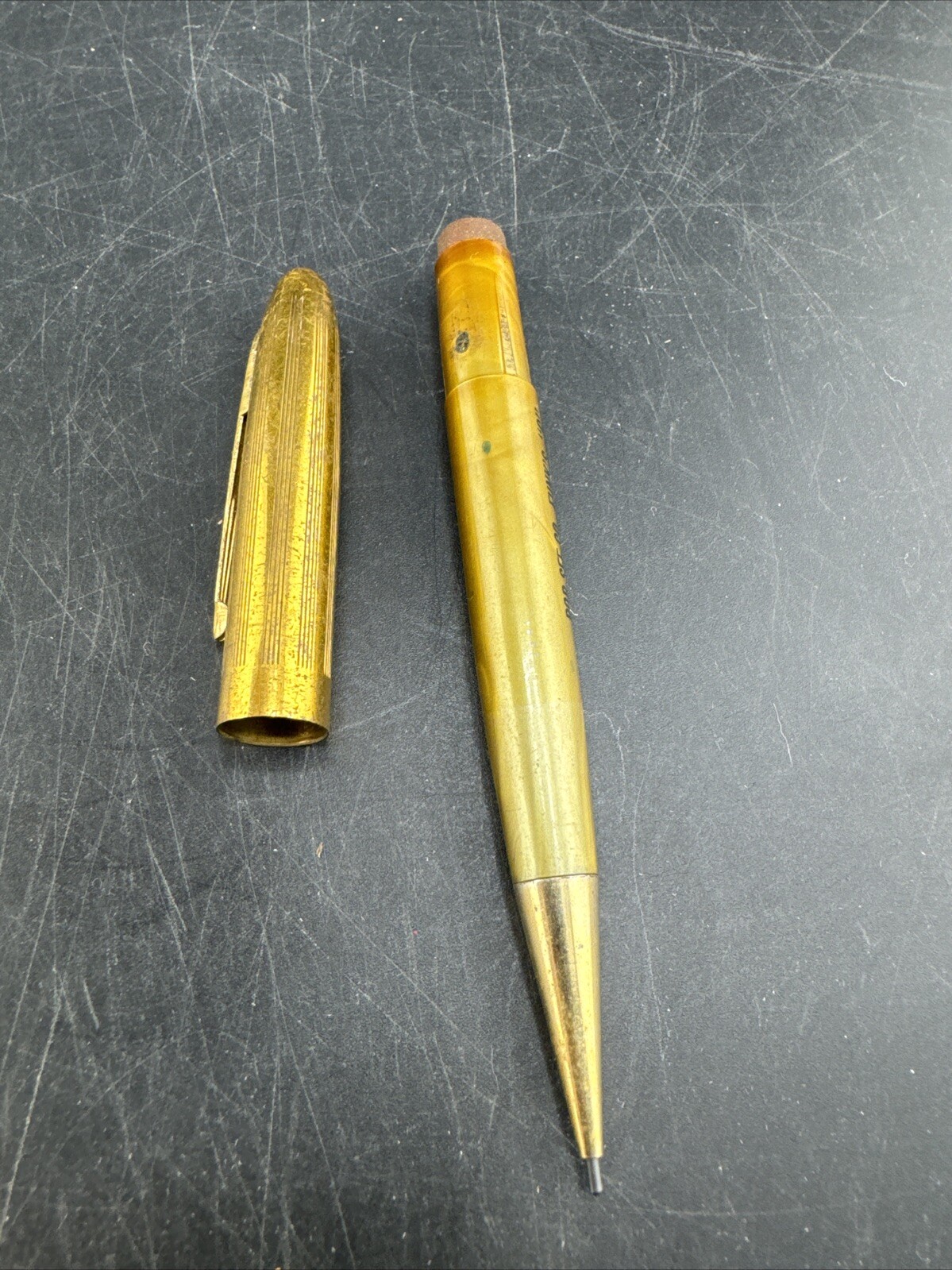 Vintage Vernon Mechanical Pencil Funks Service 5-1/8″ Long Sample No. MC 763