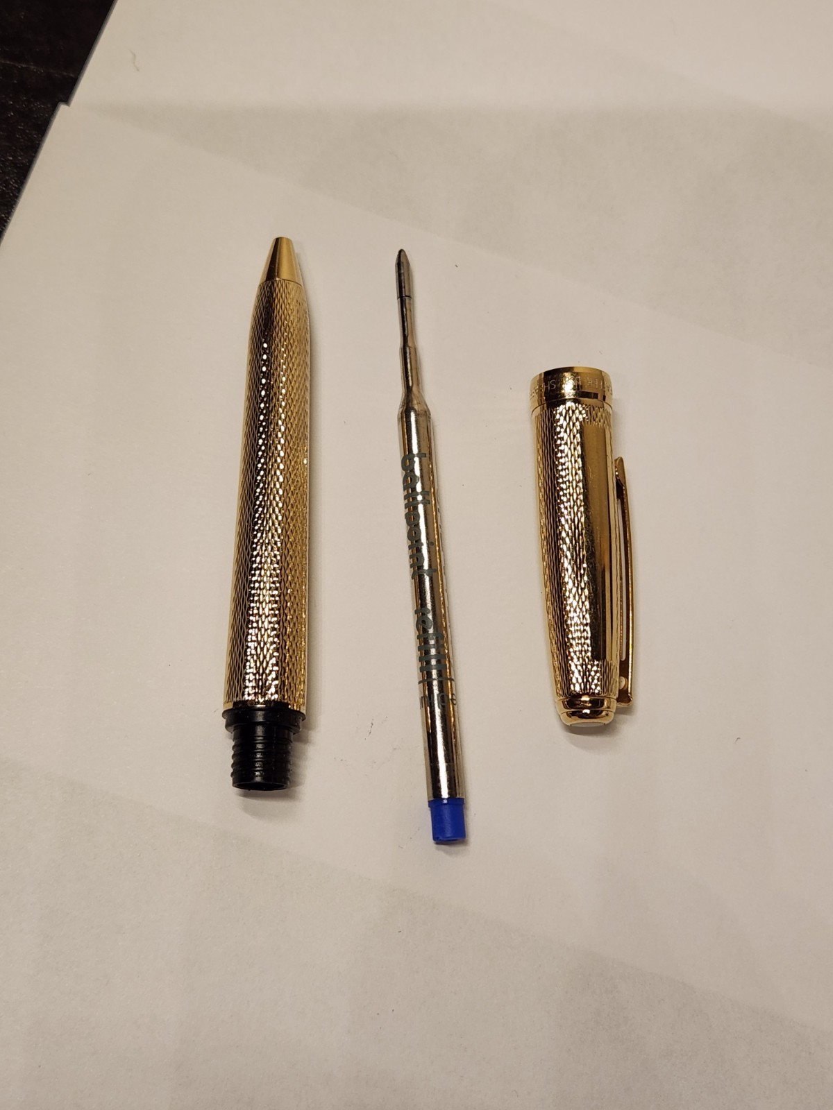 Sheaffer Prelude Limited Series Barleycorn 22kt Gold-plated Pen Stationary Gift
