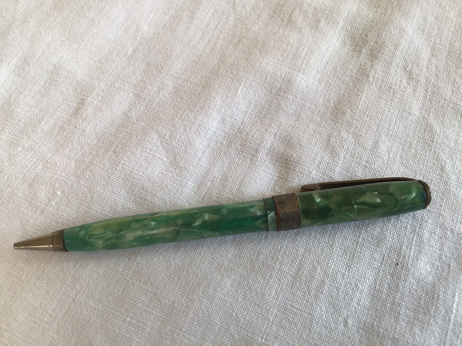VTG Arnold Combination Mechanical Pencil and Lever Fill Fountain Pen