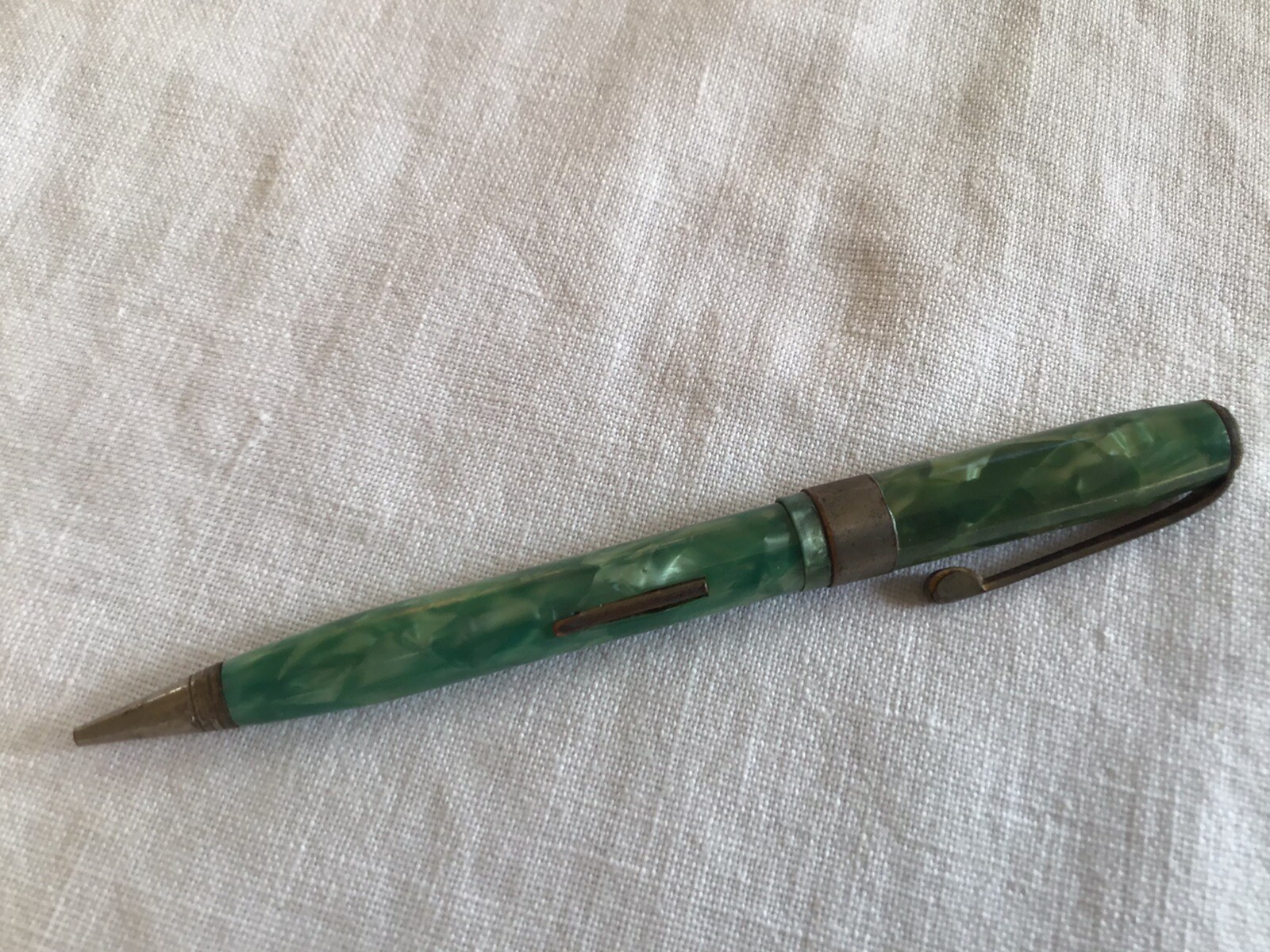 VTG Arnold Combination Mechanical Pencil and Lever Fill Fountain Pen