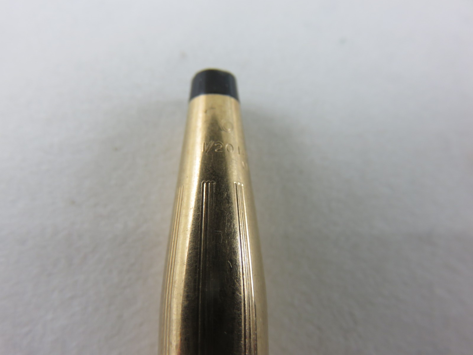 Cross 1/20 14K Gold Filled Mechanical Pencil Rose Etched Vintage Made In USA