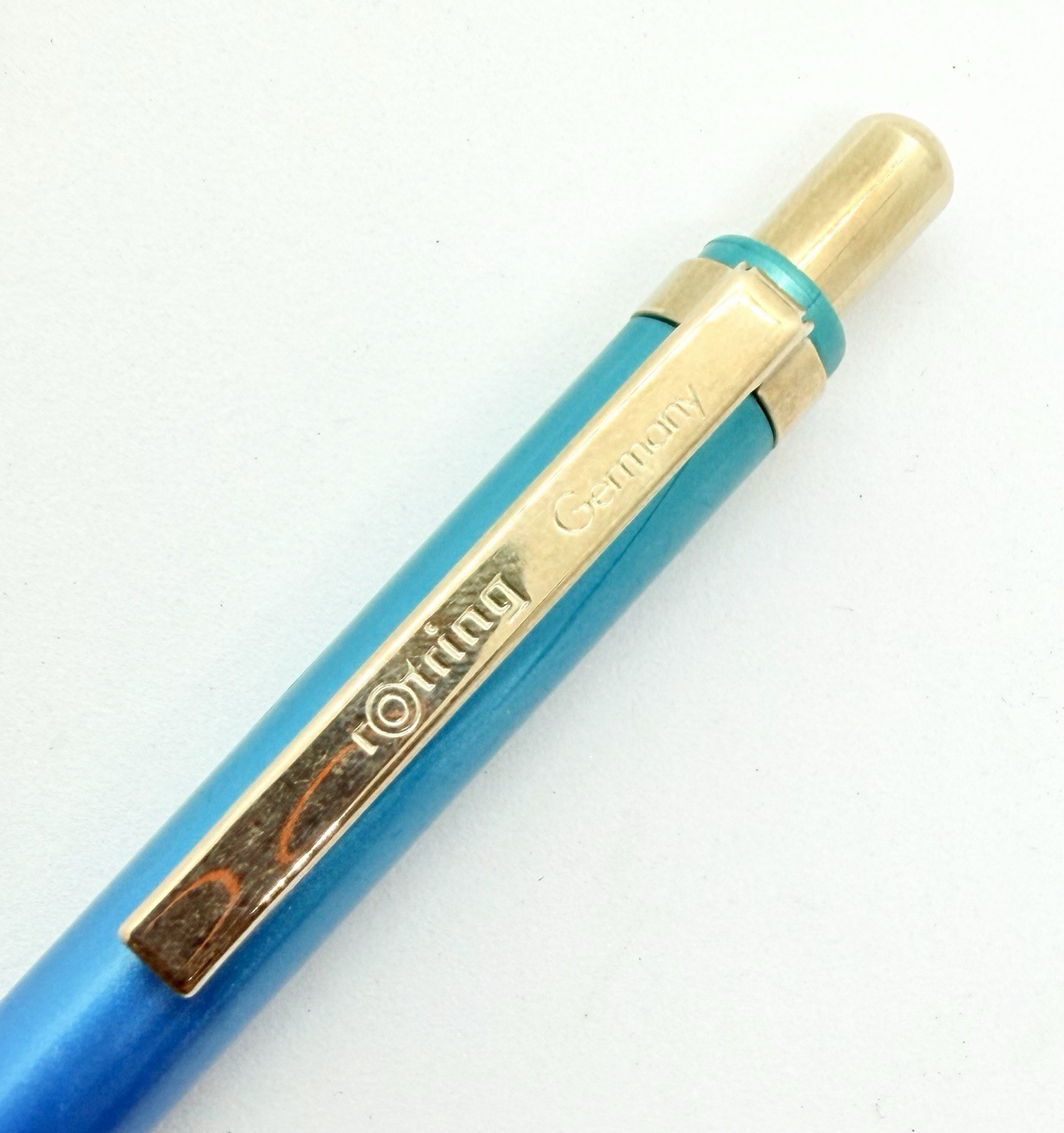 NOS rotring tikky special Mechanical Pencil Shiny Blue 0.5 0.5mm Super Rare