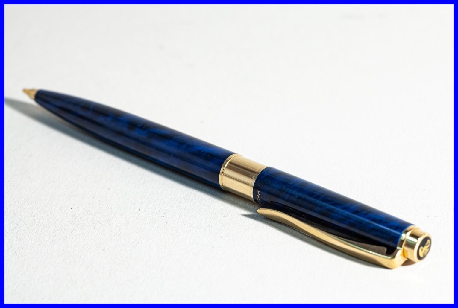 Pelikan Celebry D 580 Twist Pencil In Sapphire Blue & Gold For 0.7Mm Leads