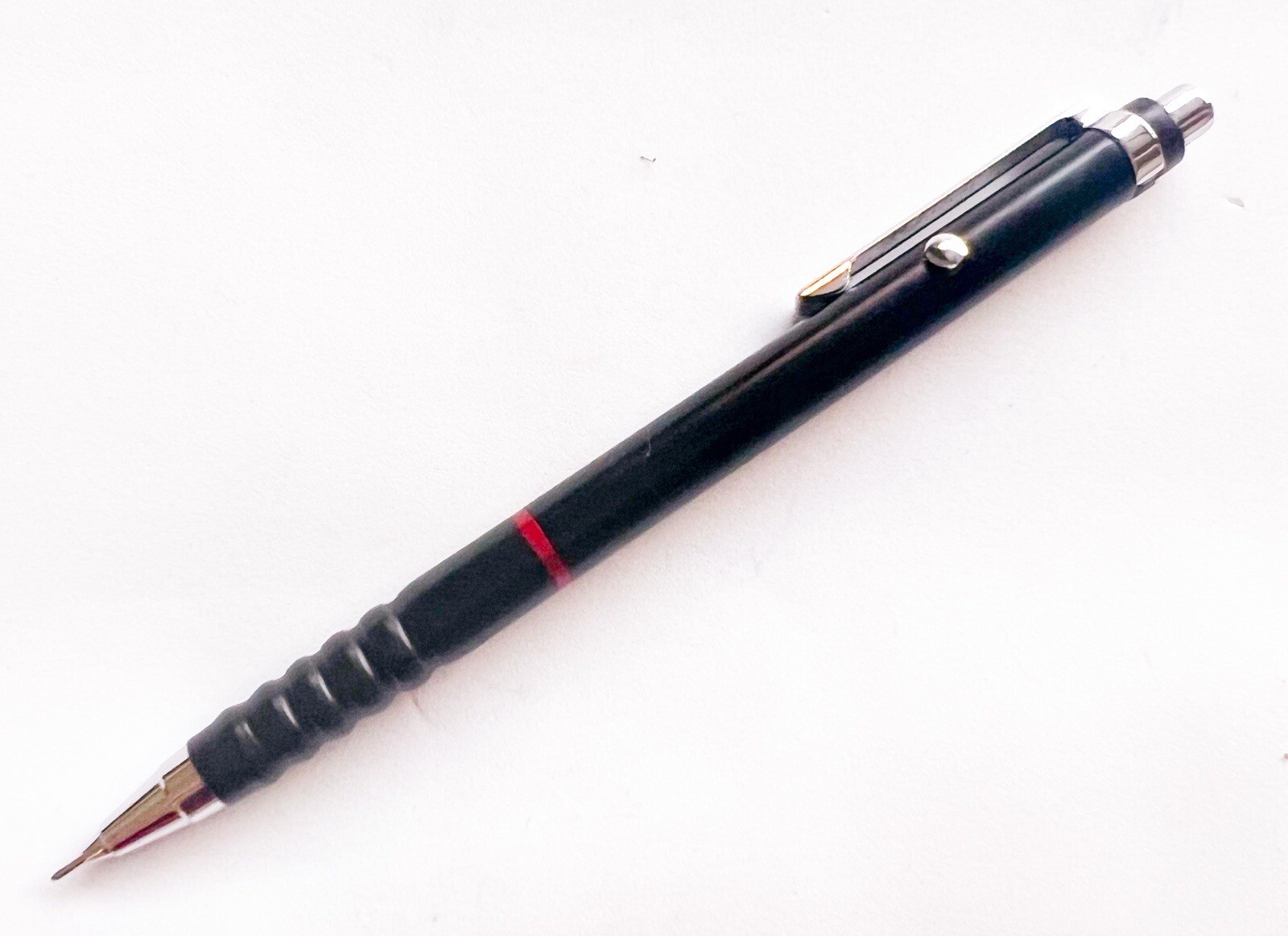NOS Rotring Tikky 502 170 Black Metallic Double Push mechanical pencil 0.5mm Box