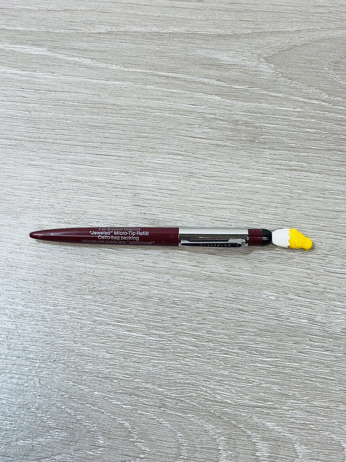 Vintage Ritepoint Chicken Hatched Egg Miniature Top Pen Salesman Sample