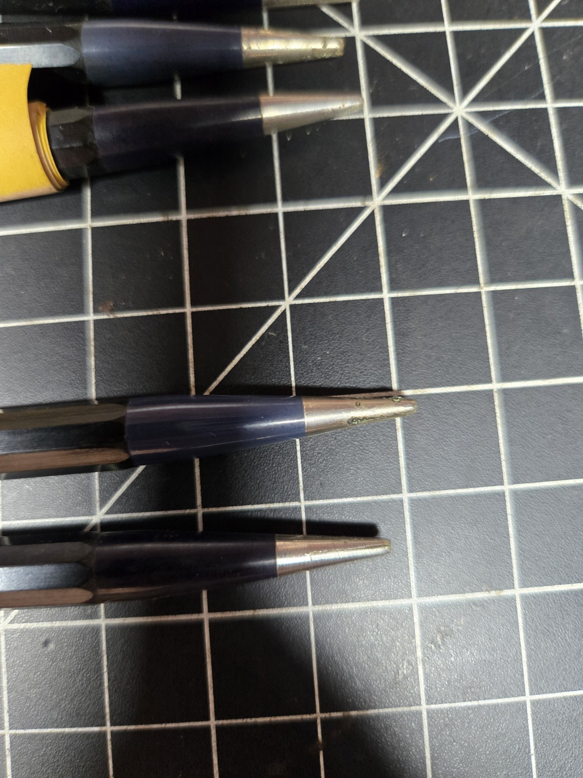 Vintage Autopoint Twinpoint US Government Red Blue Black Mechanical Pencils Lot