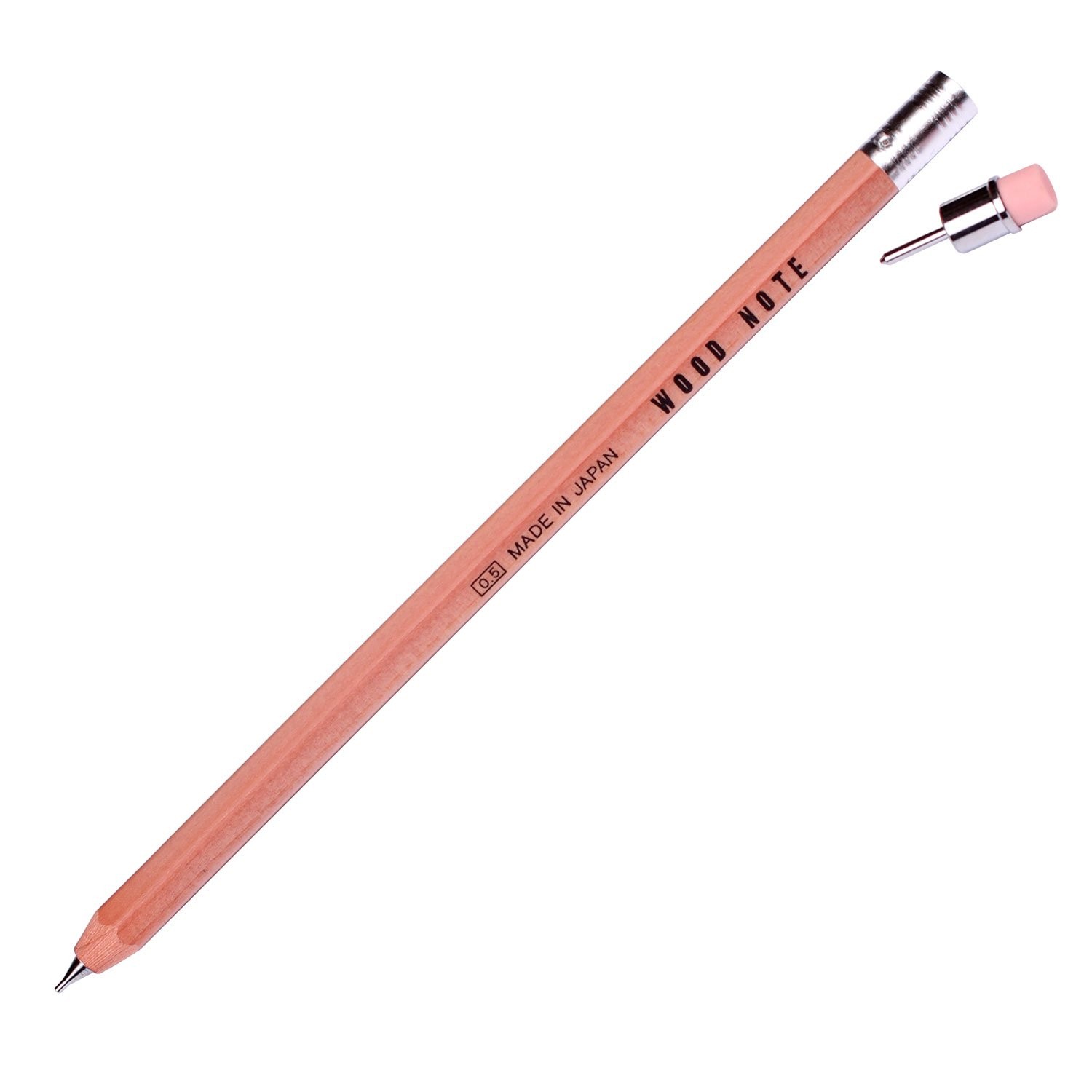 3 PCS Woodcase Note W300R 0.5mm Mechanical Pencil Writing Drawing Drafting