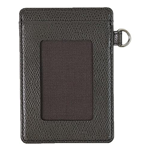 Itoya Color Chart: Genuine Leather Pass Case 84 Anchor Gray Japan