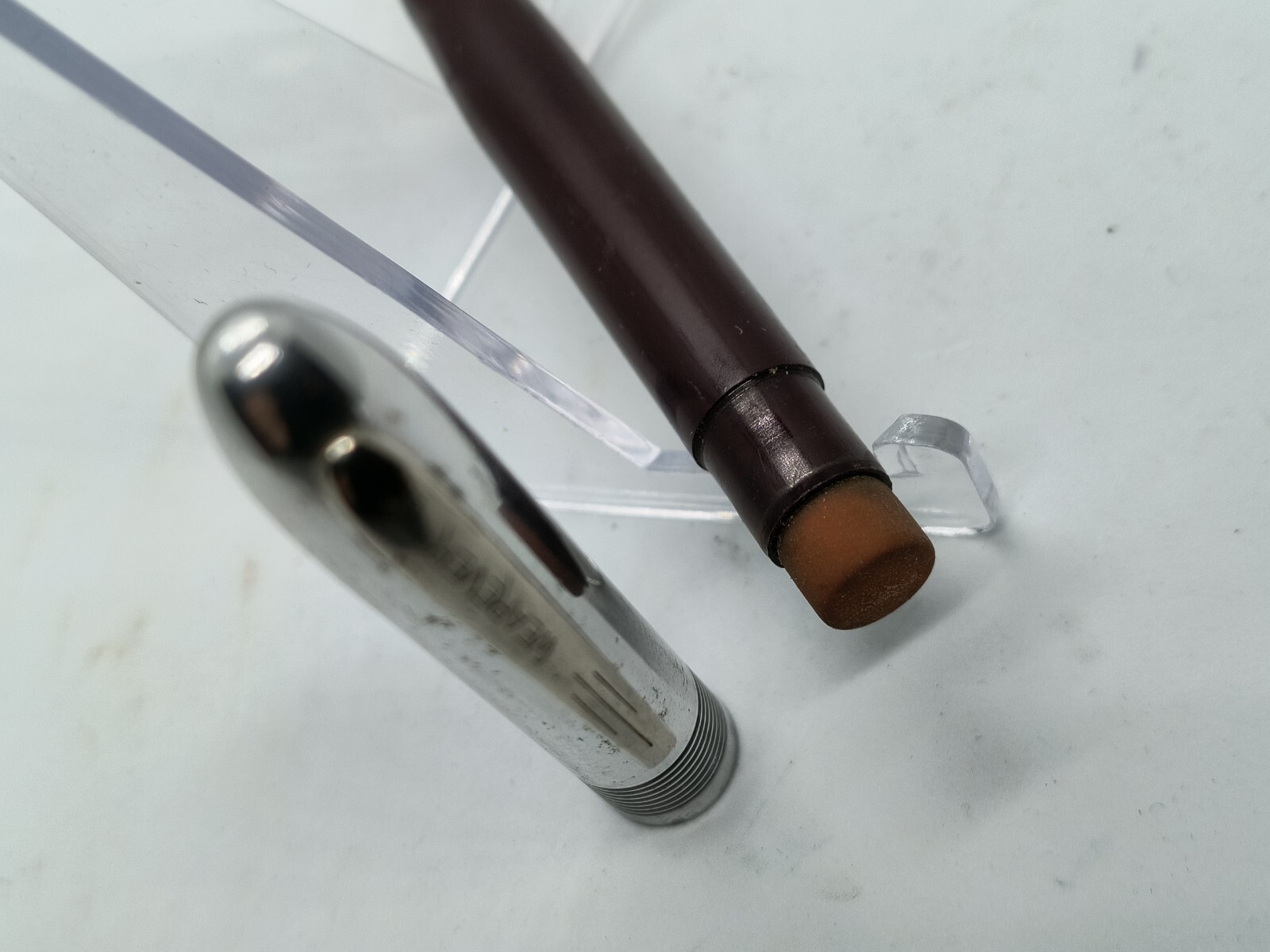 Vintage Wearever Mechanical Pencil, maroon with Chrome cap. Estate Find.