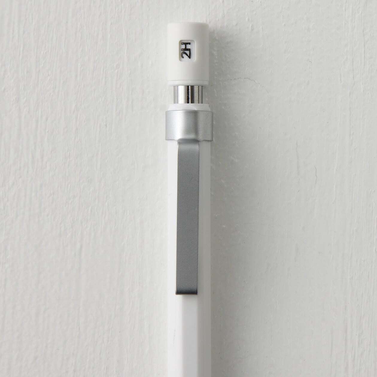 New 2024 Muji Low Center of Gravity Mechanical pencil White 0.3mm Made In Japan