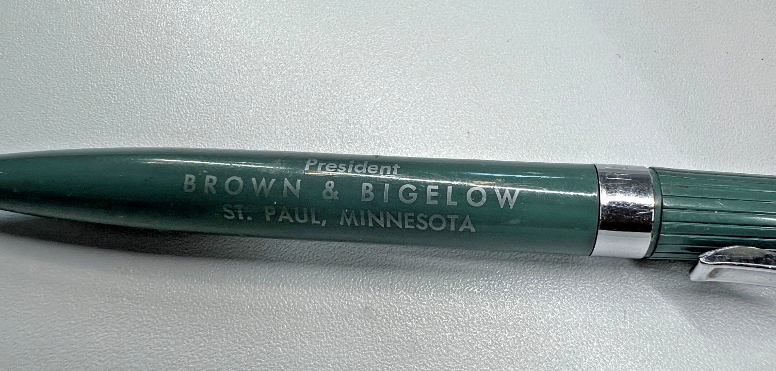 RARE VINTAGE REDIPOINT Mechanical PENCIL, Mrs Chas Ward-President, Brown&Bigelow