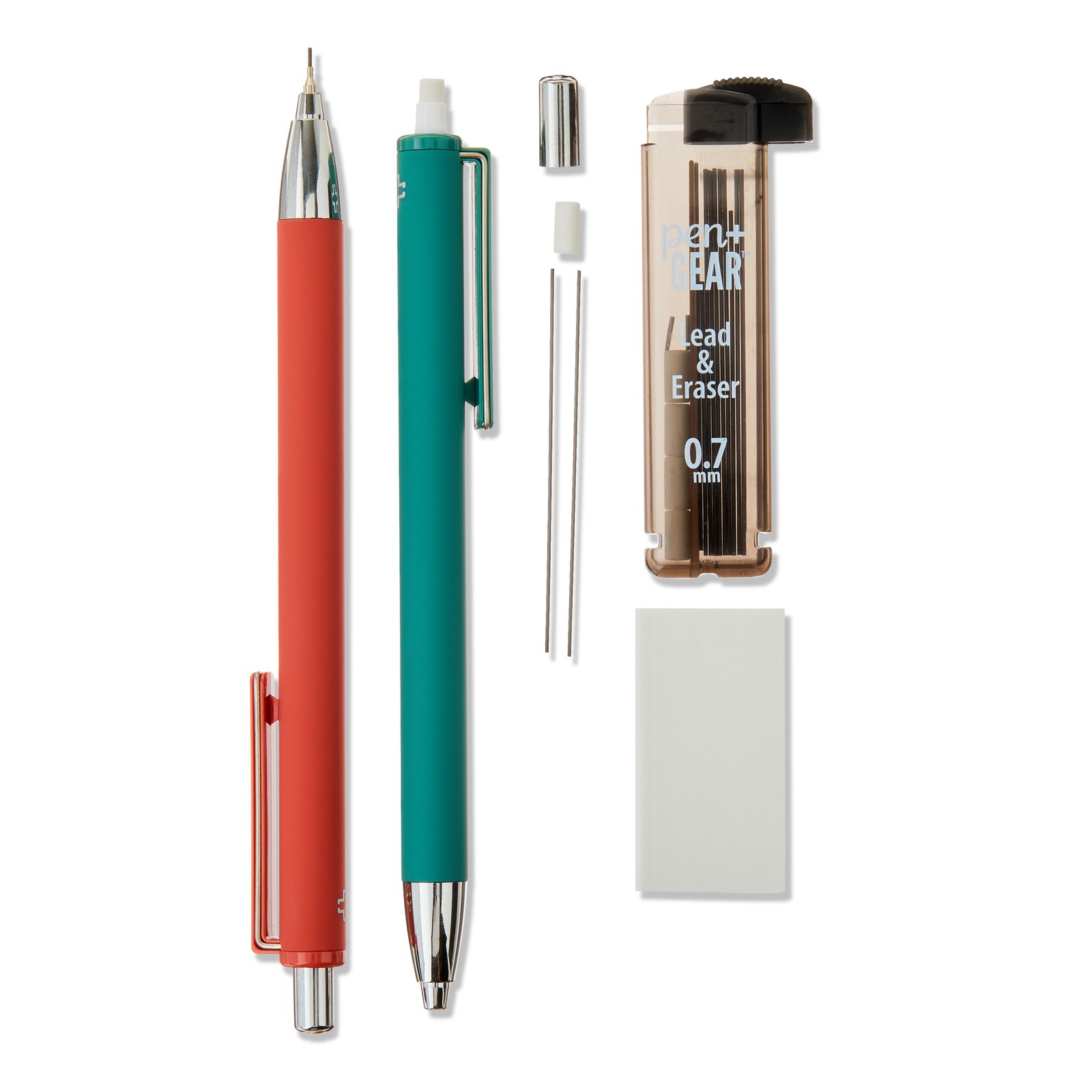 Pen+Gear 0.7mm Mechanical Pencil Set with Case 5 Count