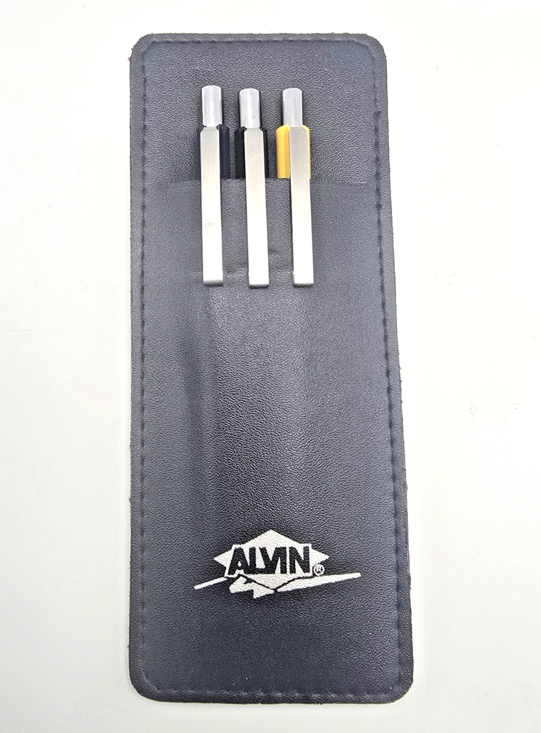 Vtg Alvin Draft Matic Mechanical Pencil Set XA03, XA05, XA07 w Case, Lead, Japan