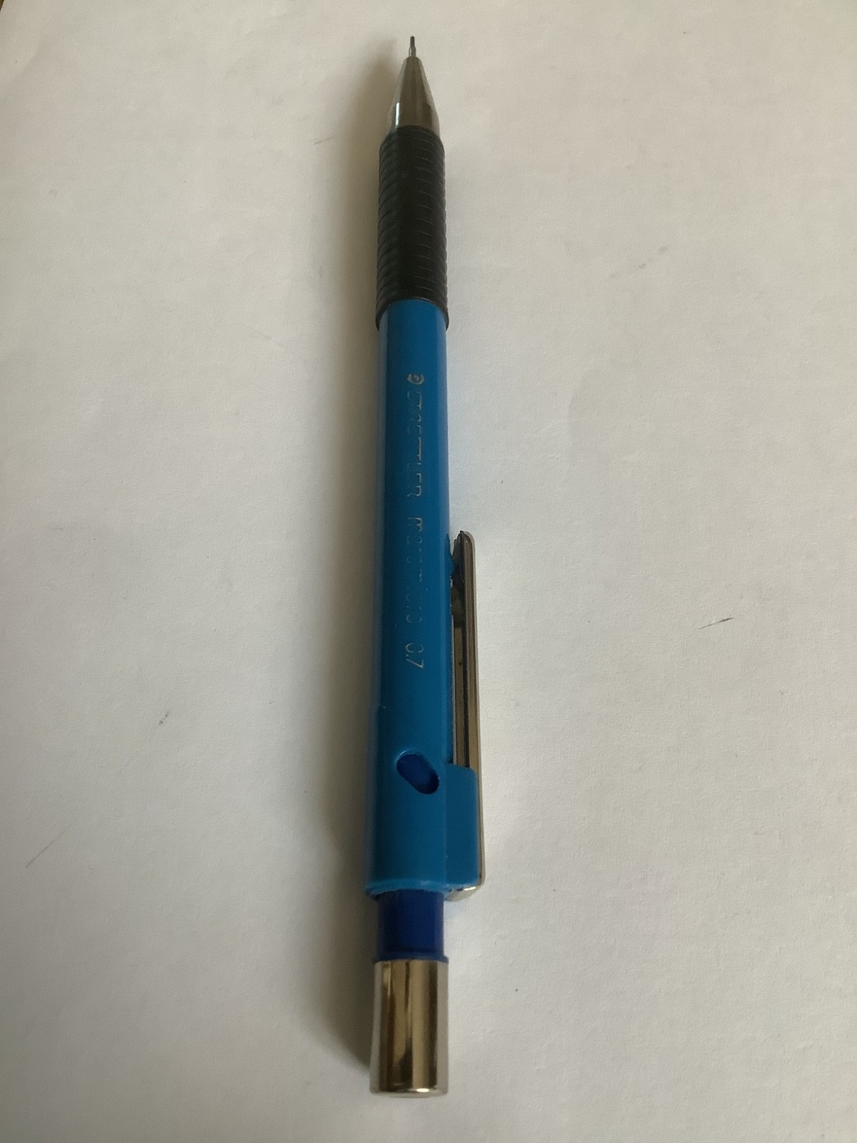 Vintage Staedtler Marsmicro Mechanical Pencil .7mm Germany Blue