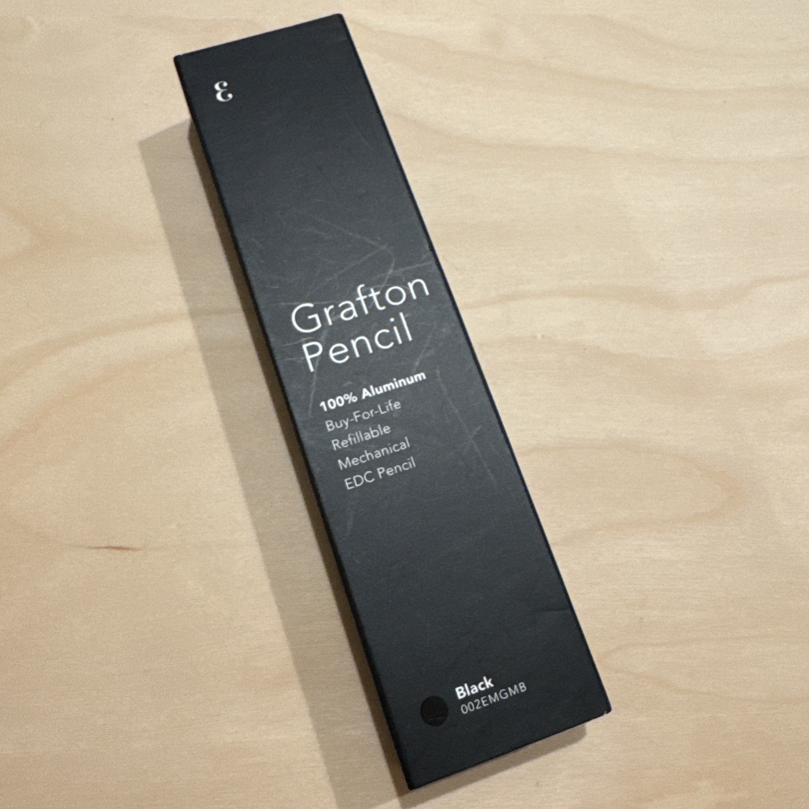Everyman Grafton Mechanical Pencil, Black